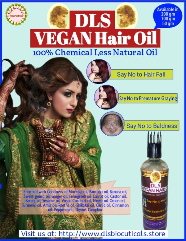 DLS Vegan Hair Oil - 200 ML