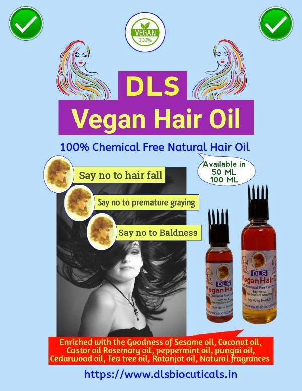DLS Vegan Hair Oil - 100ML
