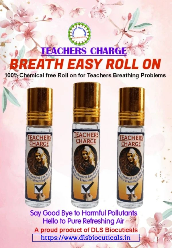 DLS Teachers Charge: Breath Easy Roll On - 8ML