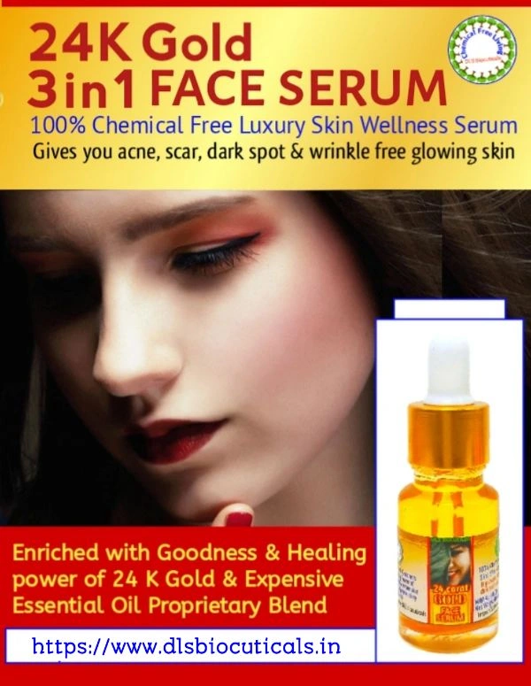 DLS 24K Gold Face Serum - 10ML