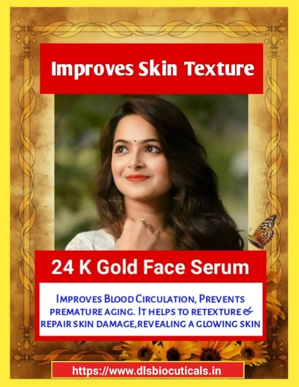 DLS 24K Gold Face Serum - 10ML