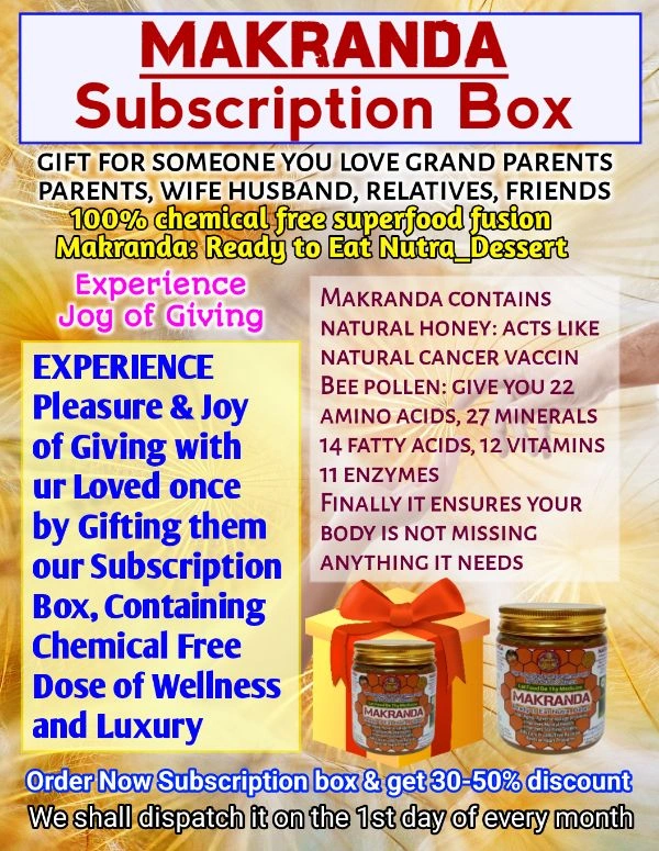 Sweet Clinik  MAKRANDA Subscription Box: Ready To Eat Nutra_Dessert - 250gm×6