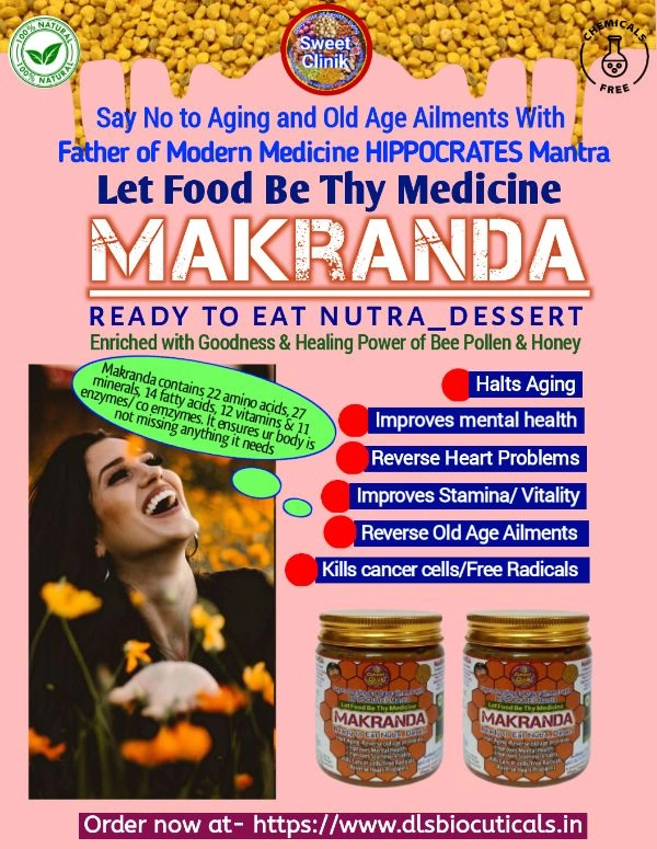 Sweetclinik  Makranda: RTD Nutra_Dessert For Old Age Ailments  - 250gm