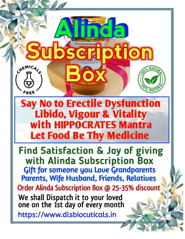 Sweetclinik  Alinda Subscription Box: Complete Sex Wellness - 250gm×6
