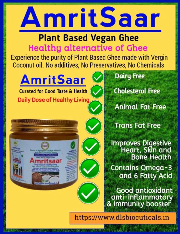 DLS Amritsaar: Plant Based Alternative Of Ghee - 200gm