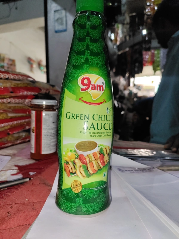 9am Green Chilli Sauce  - 650g