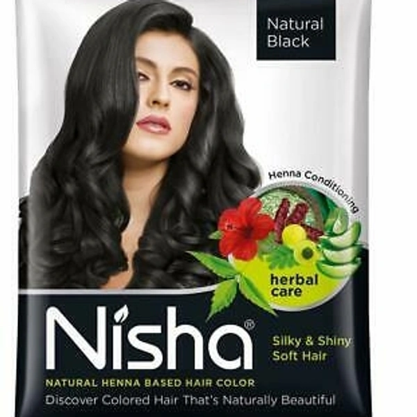 Nisha Natural Black  - 10g