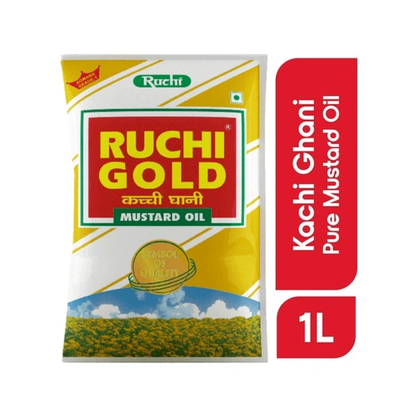 Ruchigold Mustard Oil 1ltr  - 1ltr