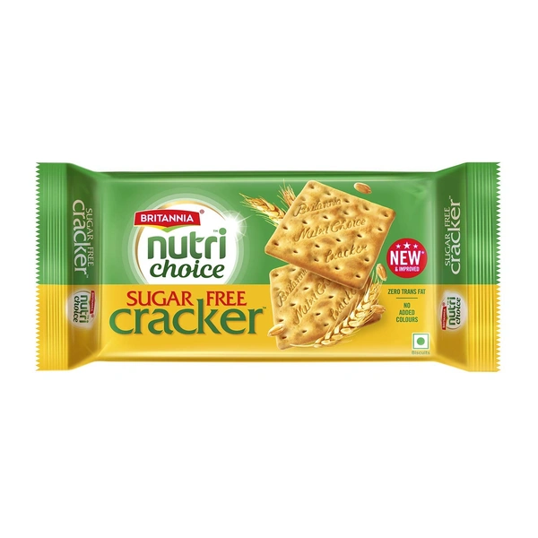 Britannia NutriChoice Sugar free Cracker - 300gm