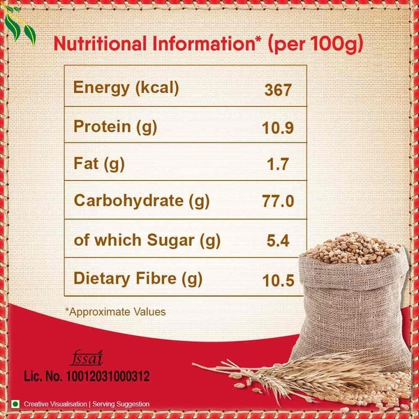 AASHIRVAAD WHOLE WHEAT ATTA - 5kg