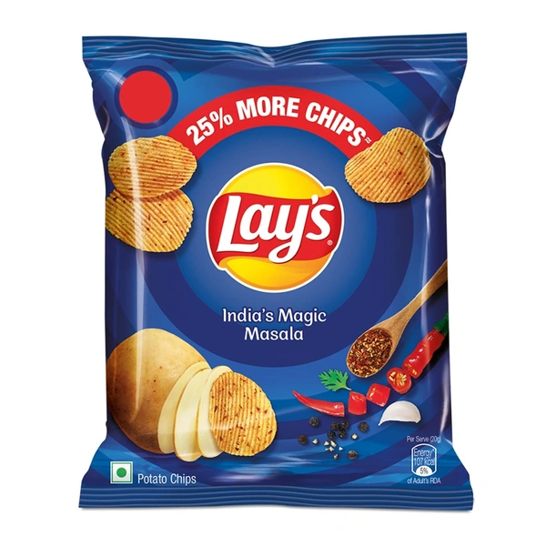 Lay's Potato Chips - India's Magic Masala (4 pcs.)