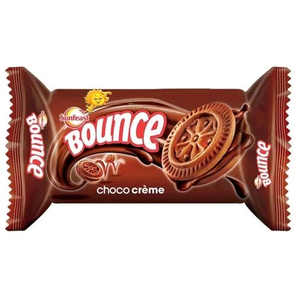 Sunfeast Bounce Chocolate Cream Biscuit(12 Pcs.) 