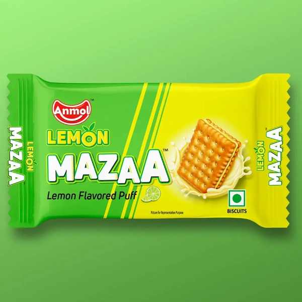 Anmol Lemon Mazaa Lemon Flavoured Sandwich (12pcs)