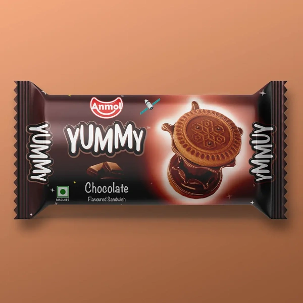 Anmol Yummy Chocolate Chocolate Flavoured Sandwich
