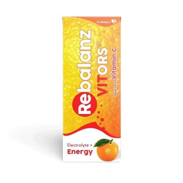 Rebalanz Vitors Electrolyte & Mineral Rich Ors Drink Orange Flavour 200ml