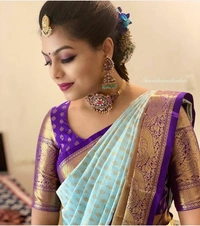  Nityam Partywear Silk Saree