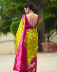 South Trendy Weaving Saree For Women