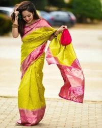South Trendy Weaving Saree For Women