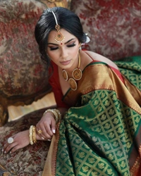 Green Rich Pallu Silk Saree