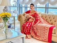 Vogue Partywear Pattu Saree 