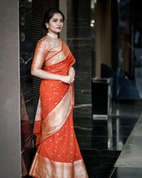 Ramya Elegant Rich Pallu Saree