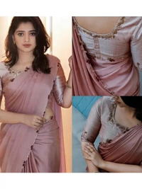 Dusty rose heavy rangoli silk hand work ceremonial saree