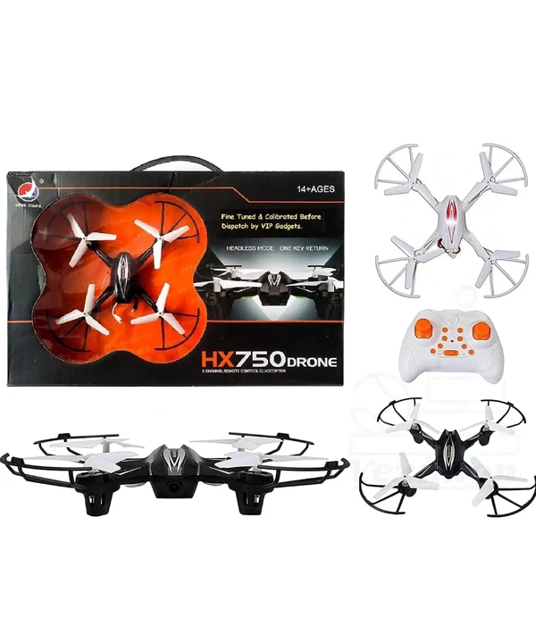 HX 750 Drone Unbreakable Foldable Quadcopter 360 Degree Morable Stunt Drone Without Camera For Kids 2 Extra Blades