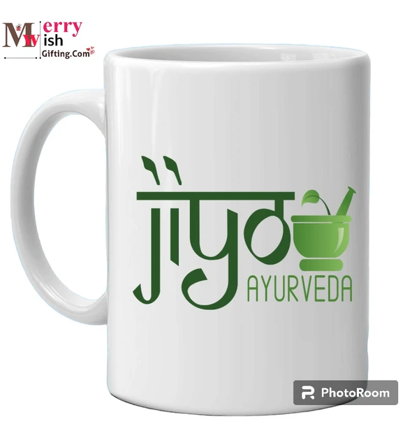 Customised Ceramic Coffee Mug With Print Customer Logo And Photo 