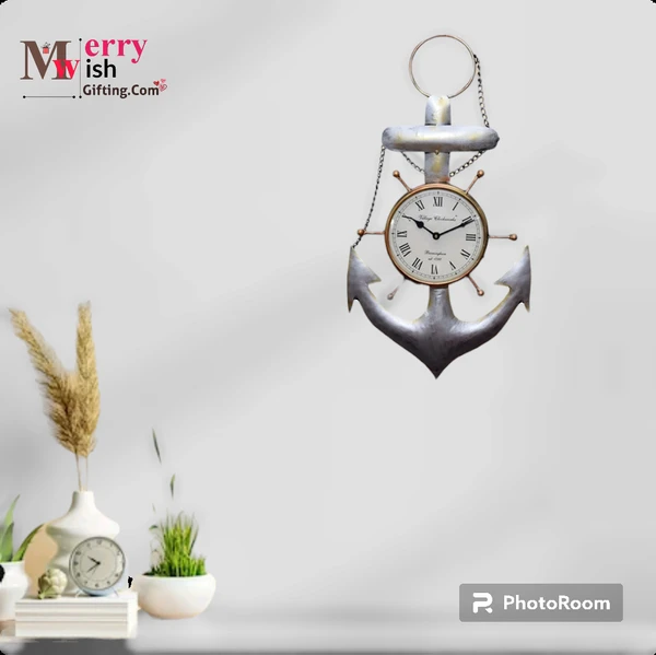 Wall Decore Haindicraft Metal Wall Clock