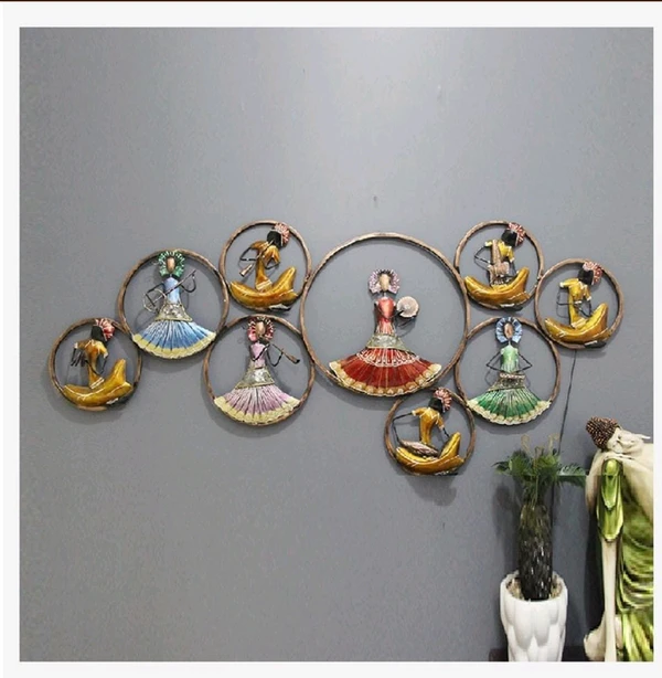 Wall Decoetive Haindicraft Nine Ring Dolls With Light JP