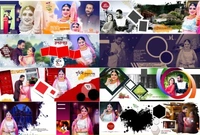 PSD Template 1000pcs( Bengali) royal quality.(100gb data with 64gb free pen drive) - 12x36 Size With Cover , Auto Design Making