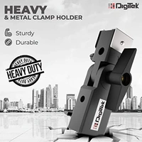 Digitek Heavy Duty Metal Umbrella Clamp with Hotshoes Mount (DMUC-001)