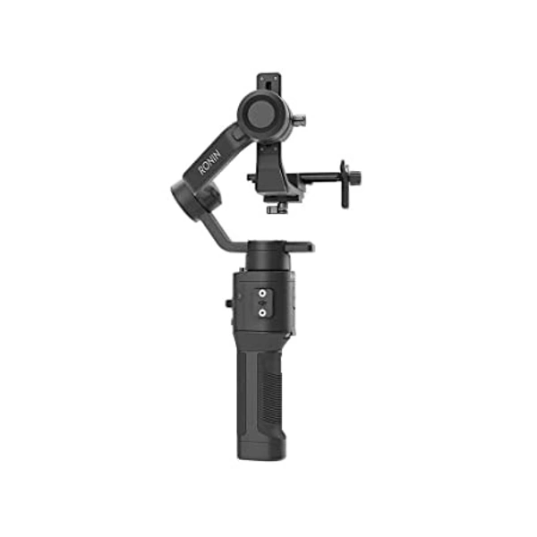 DJI RSC – Lightweight and Compact, Superior Stabilization, 3-Axis Gimbal Stabilizer for Mirrorless Cameras, Nikon, Sony, Panasonic, Canon, 360 Degree Movement, 2kg Tested Payload, Axis Locks, Black - 22 x 7.5 x 37 Centimeters, 	Black