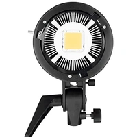 GODOX SL-60W 60W 5600±300K LED Video Light with Bowens Mount Continous Light - White Version | for Video Recording, Wedding, Outdoor Shooting ( Remote not Included) (SL60W)
