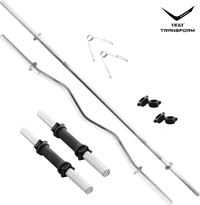 Vicky Transform Home Gym Set - 20 kg Home Gym set, black