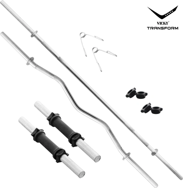 Vicky Transform Home Gym Set - 20 kg Home Gym set, black