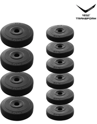 Vicky Transform Home Gym Set - 20 kg Home Gym set, black