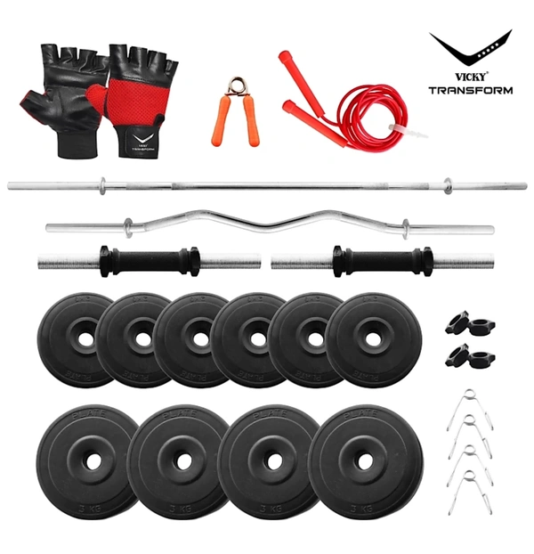 Vicky Transform Home Gym Set - black, 24kg home gym set