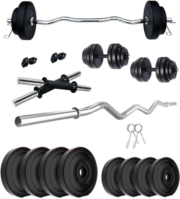 KRX 20 kg PVC 20 KG COMBO 3 WB Home Gym Combo