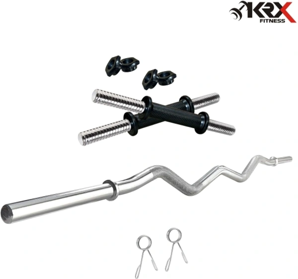 KRX 20 kg PVC 20 KG COMBO 3 WB Home Gym Combo