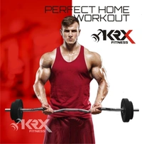 KRX 20 kg PVC 20 KG COMBO 3 WB Home Gym Combo