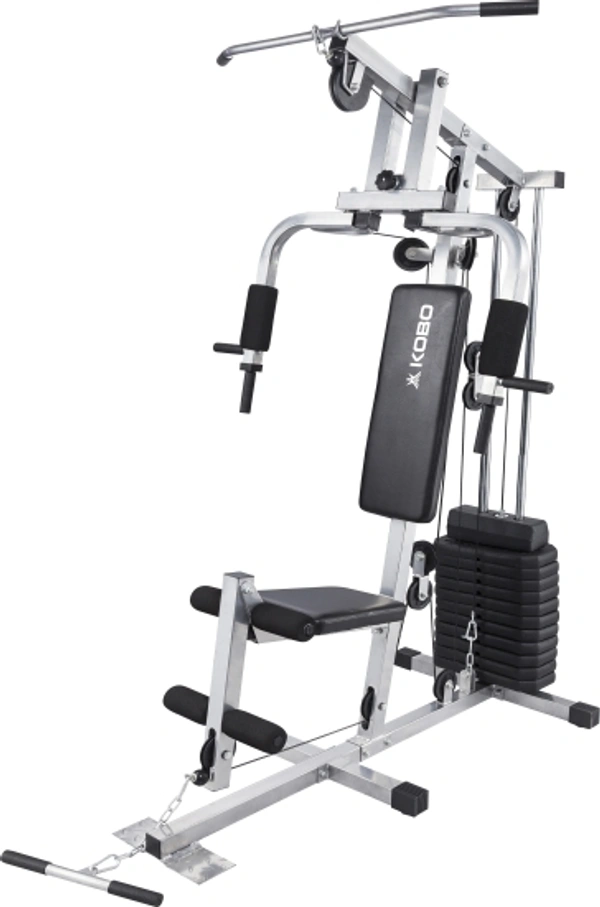 KOBO MultiHome Exercise Square Pipe Tonning BodyBuilding Work Station Strength Machine Home Gym Combo