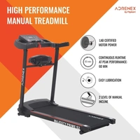 Adrenex by Flipkart Majesty Prime S2 Treadmill with Massager, 2HP Peak Multifunction Treadmill for Home Gym Exercise Machine Treadmil