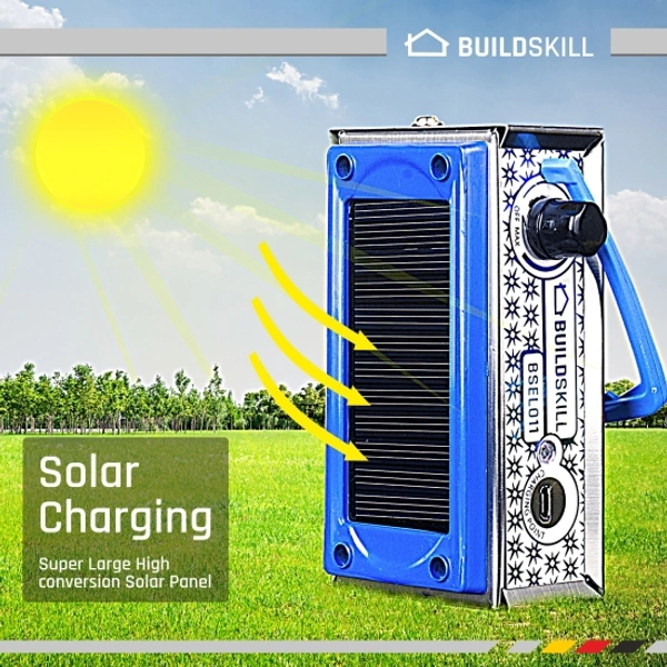 BUILDSKILL Solar Light SetSolar Panel