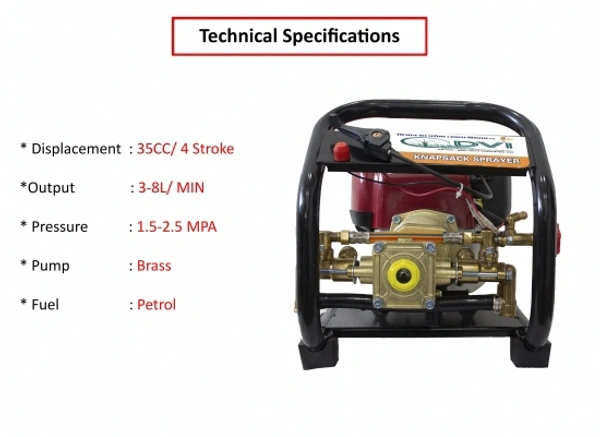DVI GX35 4 Stroke Portable Power Sprayer