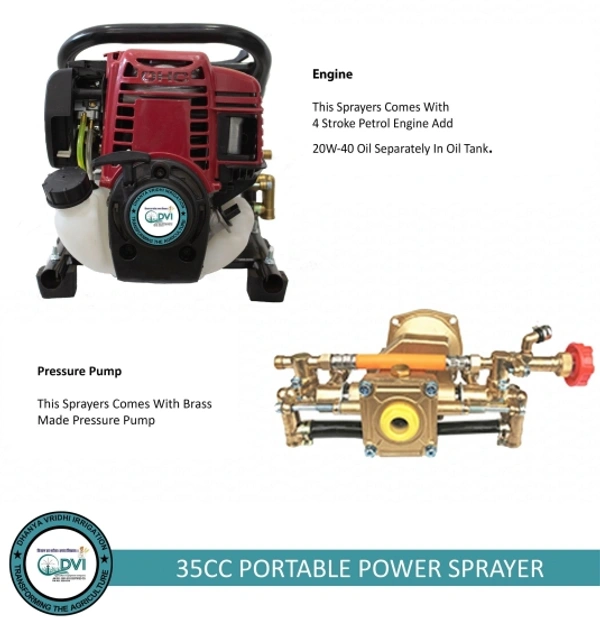 DVI GX35 4 Stroke Portable Power Sprayer
