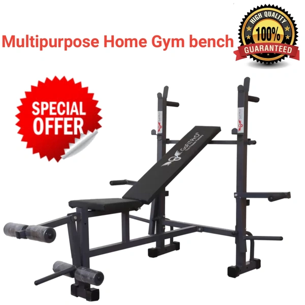 GoFiTPrO Double Support 8 in 1 Bench 