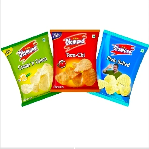 Diamond Potato Chips - cream 'n' Onion