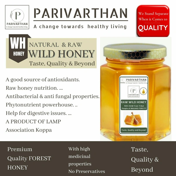 RAW WILD HONEY  - 1/2kg, Black Forest