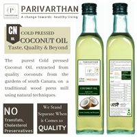 COLD PRESSED COCONUT OIL  - 1/4 Litre